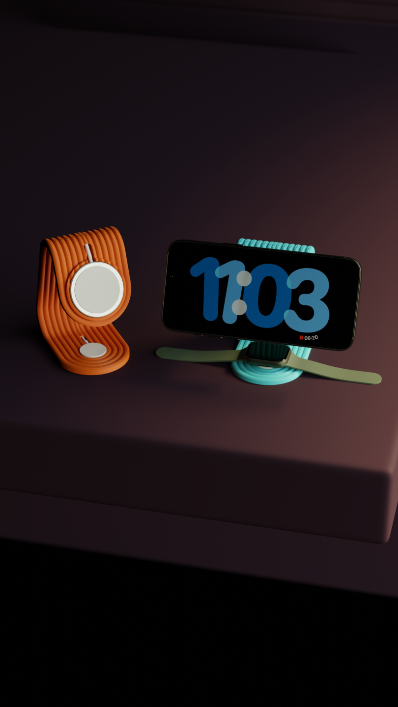iPhone and Apple Watch Charging Stand.