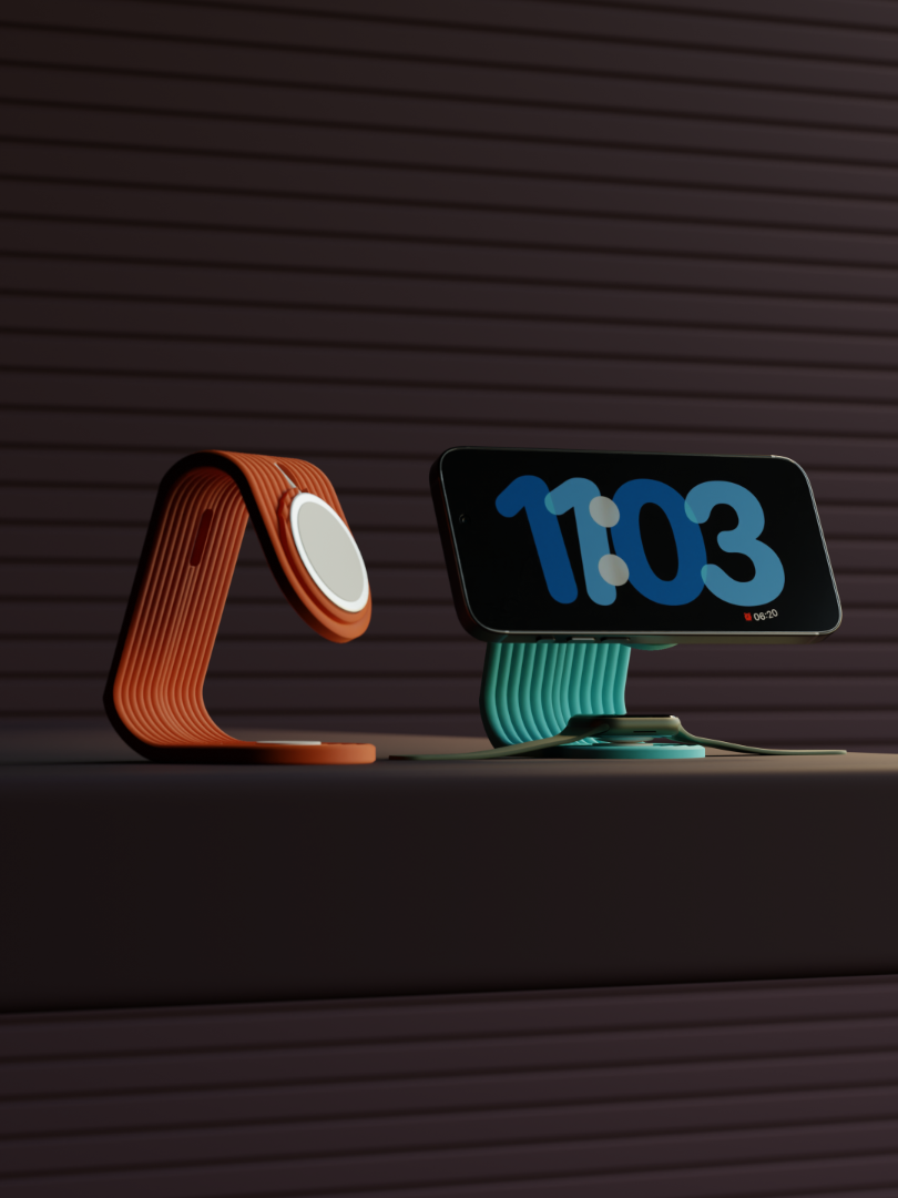 iPhone and Apple Watch Charging Stand.